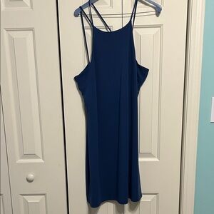 Banana Republic Elegant Blue Sleeveless Dress
